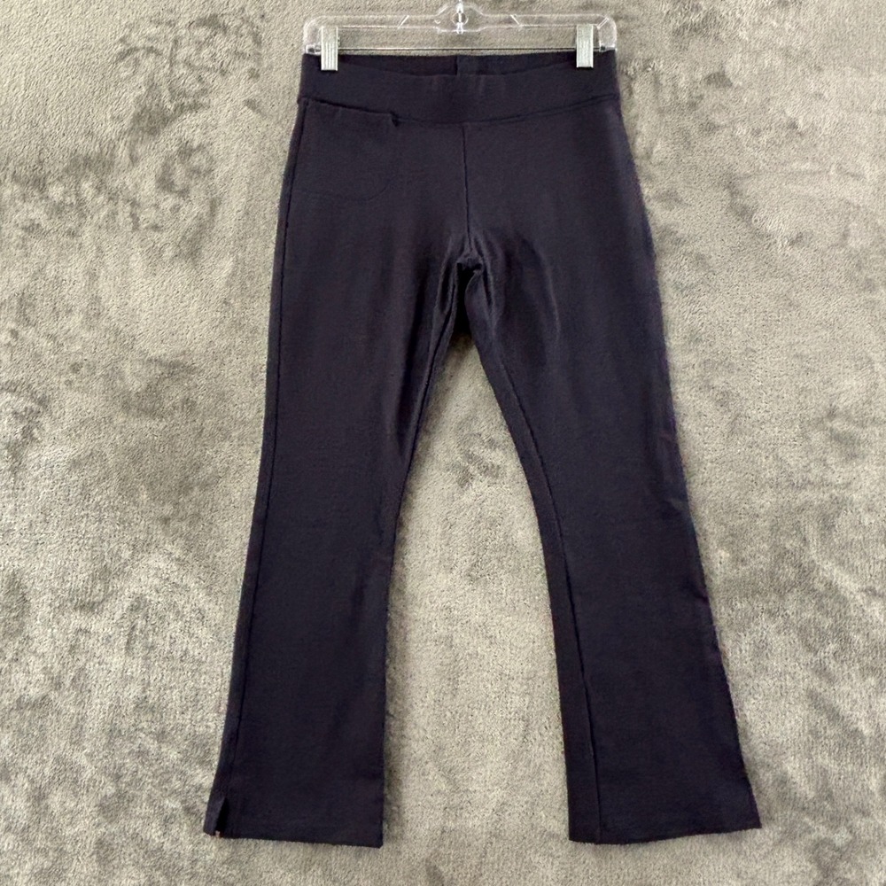 American Giant Ponte Kick Flare Crop Pant Womens 4 Gray‎ Stretch 24" Inseam